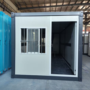 Casa Container Pieghevole Modulare Prefabbricata <span class=keywords><strong>a</strong></span> 1 Piano, Casa Portatile Prefabbricata per Costruzione Rapida - Product Image 1