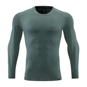 Camiseta Deportiva de Manga Larga con Cuello Redondo y Estampado para Hombre, de Secado Rápido, para Fitness, Running y Actividades al Aire Libre, que Absorbe la Humedad - Product Image 2