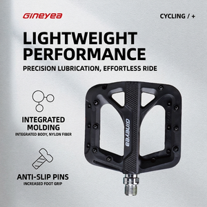 Pédales de VTT GINEYEA M996 en fibre de nylon ultralégère, haute qualité, antidérapantes, résistantes à l'eau, pour BMX/cyclistes de montagne/vélos de route - Product Image 3