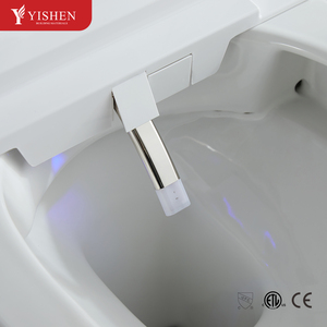 Toilettes à <span class=keywords><strong>bidet</strong></span> intelligentes sans monture directes d'usine fixées au mur avec nettoyage automatique à distance Caractéristiques suspendues intelligentes - Product Image 5