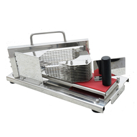 Cutter manuel industriel en acier inoxydable, pour légumes, fruits, tomates