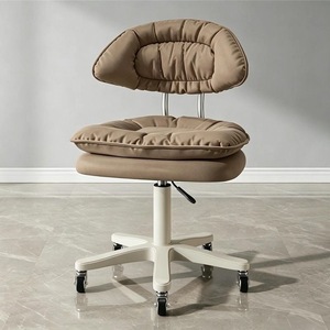 Factory Wholesale Nail Stool Moved Backrest <b>Chair</b> Ergonomic Modern Synthetic PU <b>Leather</b> barber <b>Chair</b> - Product Image 5
