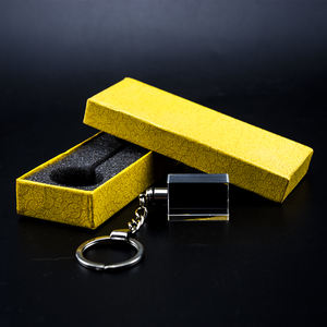 Llaveros de cristal en forma de rectángulo K9, cristal personalizado, logo 3d, impresión uv, Led, barato, venta al por mayor - Product Image 4