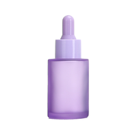 Botol Minyak Esensial Kaca Kapasitas Kecil 30ml Custom dengan Dinding Tebal untuk Ketahanan Guncangan