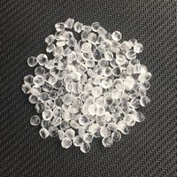 Granulés/Pellets de PVC vierge rigides, haute transparence, résistants aux produits chimiques, ignifuges, basse densité pour film d'emballage
