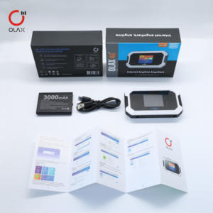 OLAX MT80 EU Version 3000mAh <b>Mobile</b> Wifi <b>Router</b> Hotspot 4g Sim Mifis Unlocked 6 LCD Display MF920U 5g Sim <b>Router</b> - Product Image 3