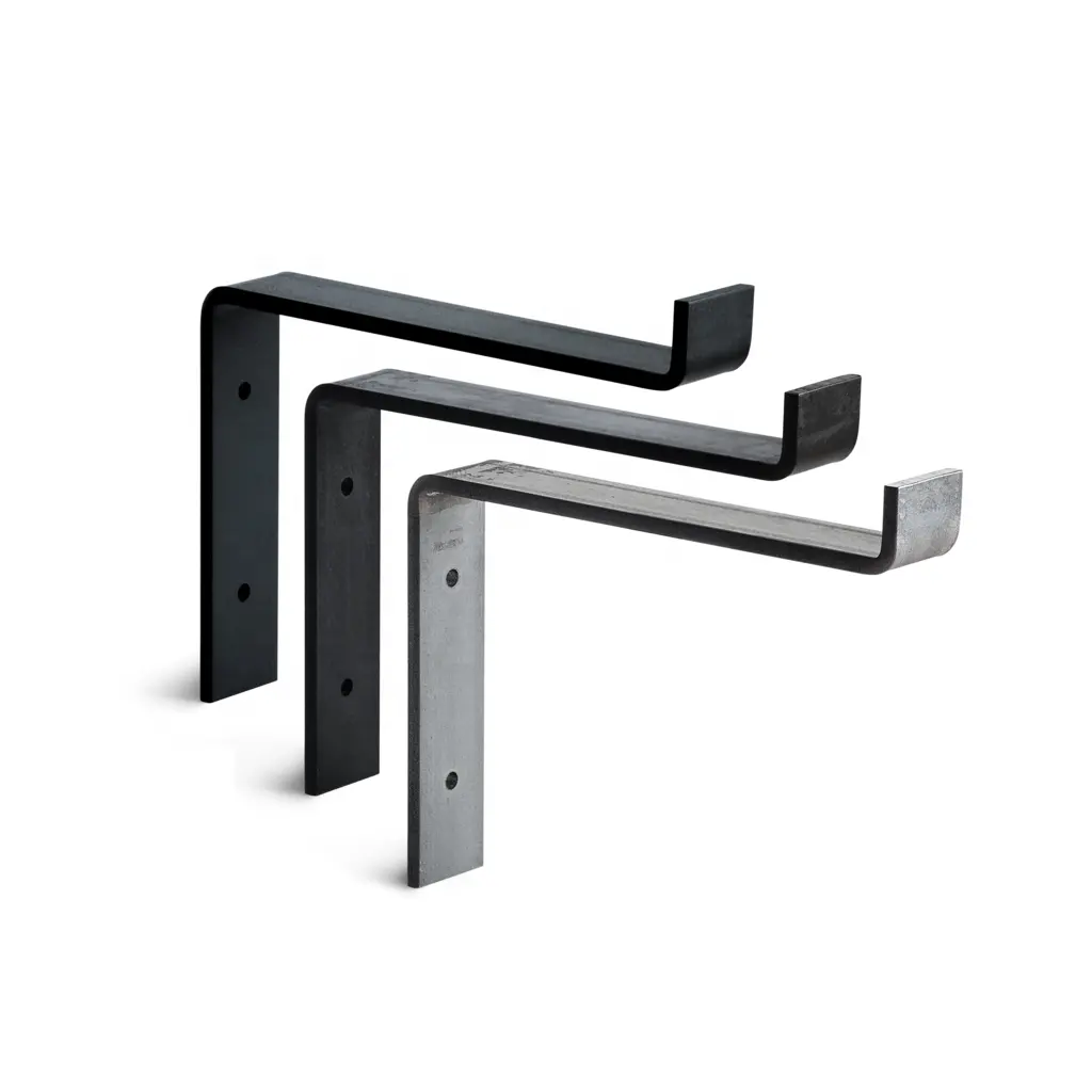 Wall Mounted Angle connector corner Brackets, 90 Degrees Obtuse L-Shape Angle Bracket