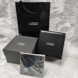 Factory Wholesale In Stock <b>Black</b> Single Slot Brand Watch <b>Box</b> Complete Packaging Set With Gift Bag Manual Custom Logo Watch <b>Box</b> - Product Image 2