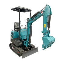 Antspower CX11A - Micro-tracteur chenillé puissant conforme aux normes d'émission Euro 5, avec moteur et pompe, certifié ISO9001/CE
