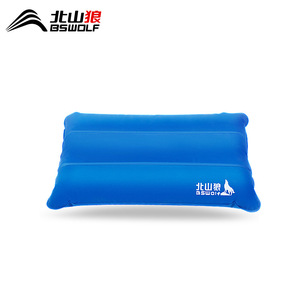 Beishanlang Inflatable Pillow 28x24x10cm Portable Neck Support Travel Camping Blue - Product Image 2