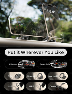Supporto per auto con supporto per 360 rotazioni con LOGO gratuito con supporto per telefono con supporto per auto con supporto per telefono a mani libere adatto per iPhone 15 14 - Product Image 5