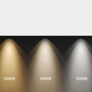 Projecteurs sur rail réglables CCT 3000K 4000K 5000K 10W 20W 30W 40W, éclairage sur rail LED et projecteur COB LED - Product Image 5