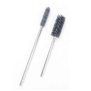 Cepillo para tuberías de acero inoxidable DIY de longitud personalizable, con mango de plástico de 1/2 de diámetro y cerdas de carburo de silicio para eliminar óxido. - Product Image 4