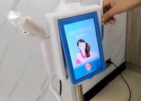 Utilisation orale nettoyer la bouche équipement de blanchiment des dents/lumière de blanchiment des dents led laser bleu/lampe de blanchiment des dents de caméra