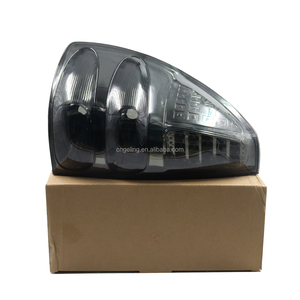 FEUX ARRIÈRE DE FEU ARRIÈRE À LED NOIR FUMÉ POUR 2003-2009 TOYOTA PRADO LAND CRUISER FJ120 - Product Image 4
