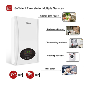 Calentador de agua instantáneo eléctrico duradero de 110 voltios hecho en China con protección contra sobrecalentamiento para uso doméstico y hotelero - Product Image 2