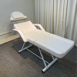 Cama <span class=keywords><strong>Plegable</strong></span> de Belleza para Salón, <span class=keywords><strong>Mesa</strong></span> de Masaje, Cama Facial, Terapia, Masaje, Tatuajes, Bordado, para Salones de Belleza Especializados - Product Image 2