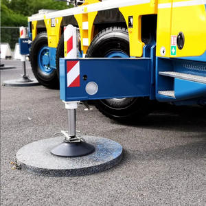 Mesin Teknik berat <span class=keywords><strong>UHMWPE</strong></span> pelat derek kaki Jack bantalan Polyethylene oculger bantalan - Product Image 5