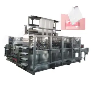 Wet Wiping Machine 5 Lines Cotton Towel Making Machine Facial Tissue Paper Product Making Machine