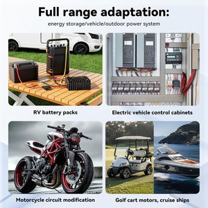 <span class=keywords><strong>Convertisseur</strong></span> de fréquence simple Calculus C60J12V20A5L 20A 50/60Hz 24V/36V/48V 12V IP68 étanche en alliage d'aluminium pour applications électriques - Product Image 5