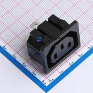 RT-C03-A-6.3 AC Power <b>Connector</b> Through hole Component (THT) <b>Connector</b> - Product Image 1