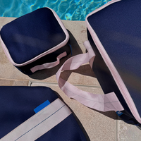 Sac isotherme moderne et personnalisé en polyester, réutilisable, imperméable, pliable, avec fermeture éclair, pour repas à emporter et travail