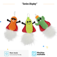 Accessoires pour chats Jouets de luxe Jouets interactifs intéressants à la catnip Vente en gros Jouets en forme d'ananas pour animaux de compagnie et chats