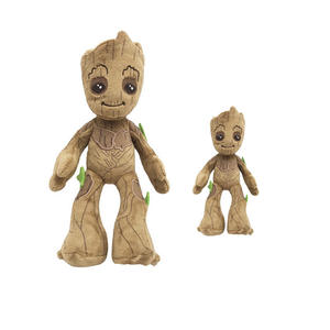Figurines d'anime <span class=keywords><strong>Marvel</strong></span> Guardians of the Galaxy, Little Tree Man, peluche en coton PP super doux, vernis UV, anti-stress, lavable - Product Image 1