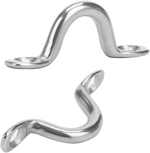 Matériel marin plaque d'oeil en acier inoxydable 316 fil sangles d'oeil coussin de selle oeil - Product Image 1