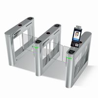 Torniquete Óptico de Altura Completa con Lector RFID Inteligente para Sistema de Control de Acceso a Puertas