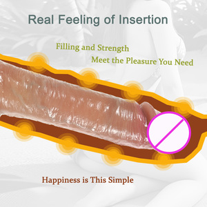 Vibrador de 10 Frecuencias con Textura Transparente de Silicona Líquida, Dildo de Silicona de Grado Médico para Mujeres - Product Image 5