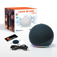 Mini Altavoz Bluetooth de Tela, Inalámbrico, con Ranura para Tarjeta TF, Bajos Potentes, Portátil, para Escritorio, Exterior, Regalo, Caja de Audio Pequeña