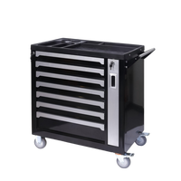 Chariot d'entretien de machines, armoire de rangement roulante verrouillable pour pulvérisation électrostatique antirouille, OEM OBM, charge 300 kg