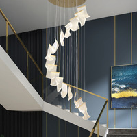 Lampe suspendue moderne pour chambre à coucher, abat-jour en cristal acrylique pour abat-jour en cristal acrylique