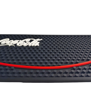 Durable Easy Clean Silicone <b>Bar</b> <b>Runner</b> Custom Brand Logo Design Non Slip Raised Dot Rubber <b>Bar</b> <b>Runner</b> - Product Image 5