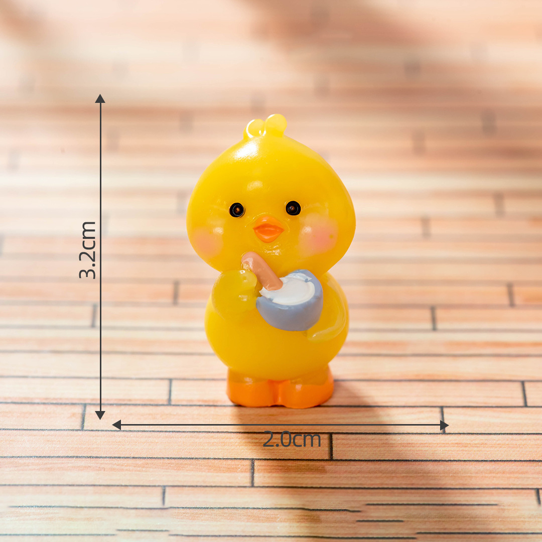 El número 3 toma una cuchara.