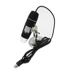 USBデジタル顕微鏡50X〜500X2MPルーペ、8 LEDビデオカメラ付き電子拡大鏡ブラックスタンド付き - Product Image 3