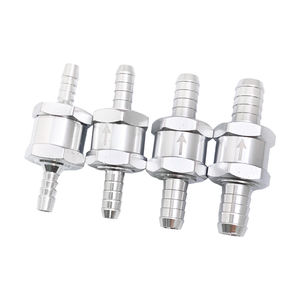 Clapet anti-retour unidirectionnel en alliage d'aluminium 4/6/8/10/12 mm pour tuyau de carburant/eau/gaz/huile - Product Image 2