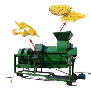 Machine à battre le blé, modèle domestique, fonctionnement manuel, économie de main-d'œuvre, légère et facile à utiliser, sans impuretés lors du battage - Product Image 5