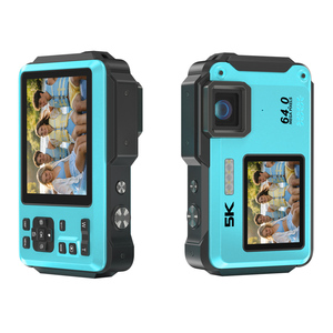 Mini caméra numérique pour enfants 64MP 5K, caméra de vlog à mise au point automatique avec webcam, écran rotatif pour l'acrobatie et le ralenti - Product Image 4