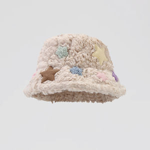 หมวกมีปีกพิมพ์ลายดาว<span class=keywords><strong>น่า</strong></span><span class=keywords><strong>รัก</strong></span>มาใหม่สำหรับผู้หญิงเดินทางลำลองและกลางแจ้งฤดูหนาวสินค้ามา2024 - Product Image 4