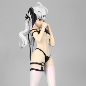 Figura de Anime de 25 cm de Huanna de <span class=keywords><strong>Death</strong></span> Palace, Postura de Pie, Pequeño Diablo, Chica Bonita, Decoración de Escritorio para Interiores del Hogar - Product Image 5