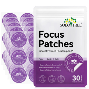 Parches Corporales SOLOTREE a Precio de Fábrica, 30 Parches con Vitamina B, Extracto de Melena de León, Extracto de Ginseng Rojo, Parche Antienvejecimiento - Product Image 1
