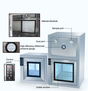 صندوق تمرير معتمد من CE (مع منفذ اختبار DOP ومقياس الضغط التفاضلي) - Product Image 3