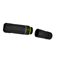 Câble adaptateur de raccordement LWL LC IP68 2x2 LC Femelle Fibre Optique Extérieur IP68 LC Duplex Étanche avec Capuchon de Protection
