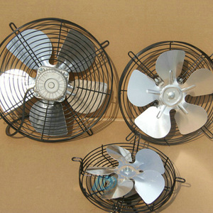 Ventilador para Refrigerador de 40W, 60W, 90W con Cubierta de Malla, Aspas de Aluminio, Motor de CC de 220V para Equipos Mecánicos - Product Image 1
