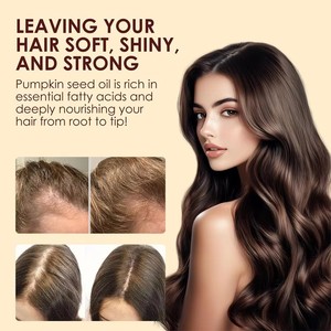 Huile de graines de citrouille en marque blanche OEM 2000mg 60 gélules souples – Complément pour la santé capillaire et la beauté des adultes – Déconseillé aux femmes enceintes - Product Image 2