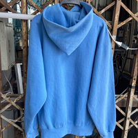 Fabricant de vêtements streetwear sur mesure, French Terry, poids lourd, vintage, imprimé numérique intégral, sweat-shirt à capuche ample avec fermeture éclair