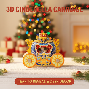 Set de Notas Adhesivas con Diseño de Calabaza de <span class=keywords><strong>Cenicienta</strong></span> en 3D, Adorno de Escritorio <span class=keywords><strong>Pop</strong></span>-up con Luz Nocturna, Ideal para Regalo - Product Image 1