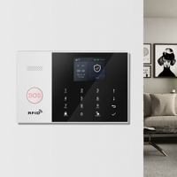 Système de sécurité domestique intelligent PGST Tuya sans fil GSM/WiFi, système d'automatisation domestique, matériau ABS, alarme anti-intrusion pour la sécurité de la maison